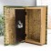 Safe Brush Tree leatherette "Bust Girl" 21x13x5 cm