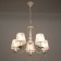 Chandelier 2148/5 E14 40W white 55x55x36 cm Bayerlux