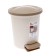 Garbage bucket with pedal, 6 l, color mix