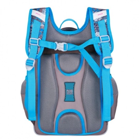 Frame backpack 35 x 26 x 18 cm, Across ACS5, Gray/Blue ACS5-3-2