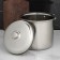 Stainless steel pan Magistro Grande, 5.5 l, metal cover, capsule, induction