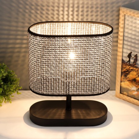 LARA table lamp E27 40W Black 25x10x30 cm Risalux-1