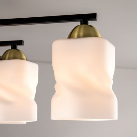 Ceiling CITILUX "Jerome" CL129285, 77.5x77.5x25.5 cm, 8x75W, E27, Black Color Black-7