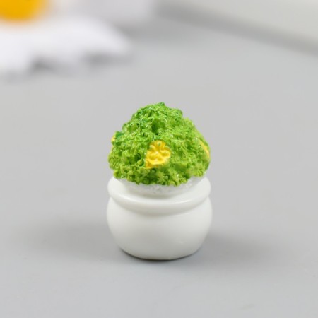 Decor for creativity Polystone "Flower pot" 1.6x2.3 cm-1
