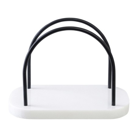 Liberty Jones Marm napkin holder, white marble color-2