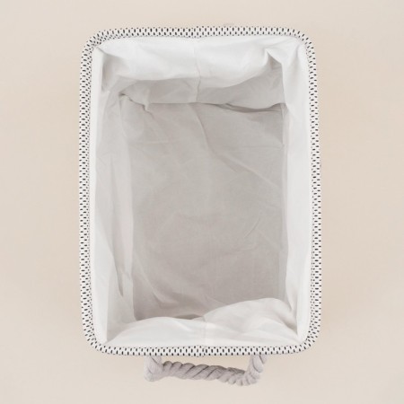 Box for storing things SL Home, 31 × 22 × 22.5 cm, white color-2