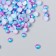 Decor "Purple-blue-blue" d = 4 mm 10 g 200 pcs 5x2.5 cm mix