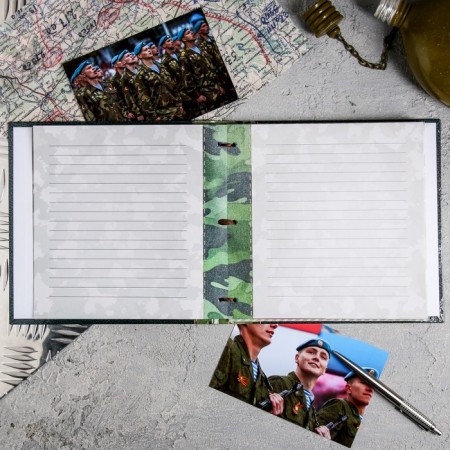 Dembreta book on the ribbon "Russia", 20 x 20 cm-5