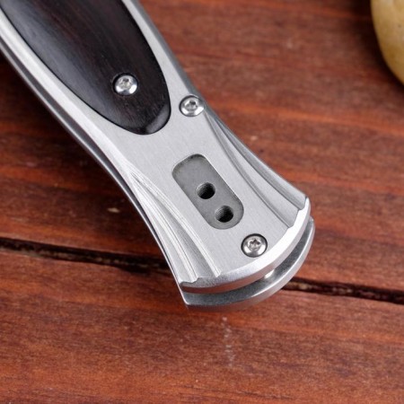 Automatic knife, folding "hornet" steel - aus8, handle - tree-4