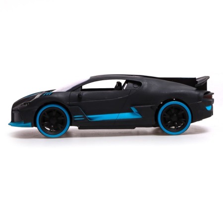 Radio -controlled machine "Shokukar", 1:14, works from batteries, black color-1