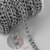 A bag for a bag, iron, 7 × 11 mm, 10 ± 0.5 m, silver color
