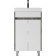 Domino Karlo Domino for the Classica 50 sink, concrete, without a box
