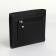 Male purse for magnet, clip for bills, separation for SIM cards, black color