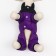 Overalls "Umka", size 12 (ds 28 cm, OG 38 cm, Osh 27 cm), black-violet