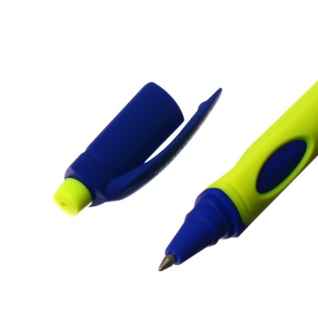 Ballic handle Erychkrause Ergoline Kids, first-grader, ergonomic holder, Soft-Touch body, 0.7 mm node, blue ink, mix, blister-10