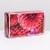 Folding box with a window for marshmallows "Georgins", 25 x 15 x 7 cm