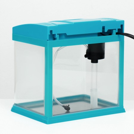 The Seastar HX-240F Aquarium includes: LED lamp, filter, 10 l, blue-2