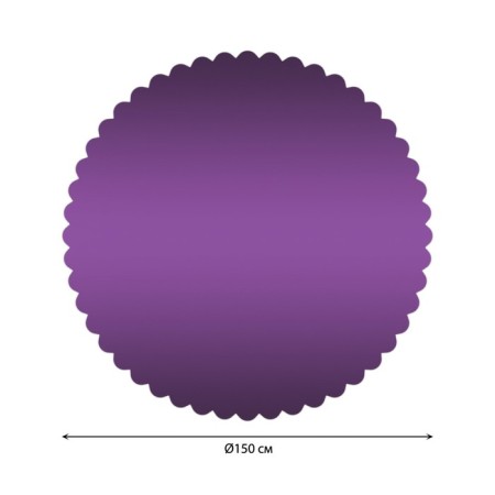 The tablecloth "purple shine", round, Saten, d = 150 cm-1