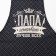 Apron "Dolyana" Dad cooks best, 60x70 cm, 100% cotton, 160g/m2