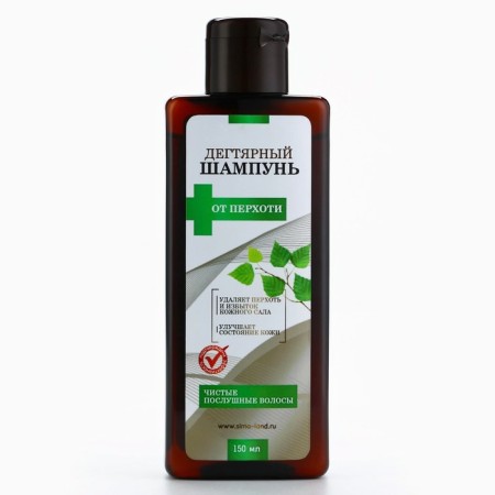 Tar hair shampoo, 150 ml, beauty pantry-1