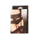 Erolanta panties with high landing, black, size 50-52