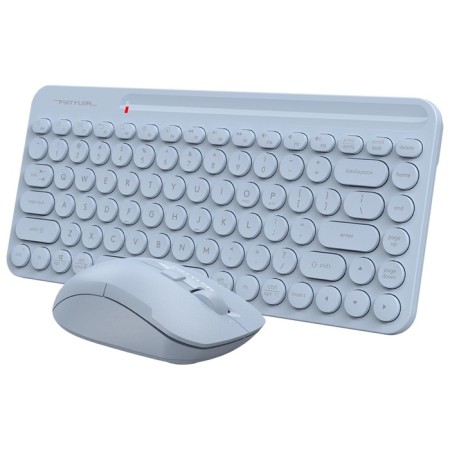 Keyboard + Mouse A4Tech FSTYLER FG3200 Air2 Claw: Blue Mouse: Blue USB Wireless Slim Mu 107990-3