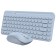 Keyboard + Mouse A4Tech FSTYLER FG3200 Air2 Claw: Blue Mouse: Blue USB Wireless Slim Mu 107990