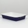 Medium toilet with a mesh of 36 x 26 x 6.5 cm, blue tray/white grid