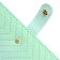 PROVING NACKEND, 80 sheets, 100 x 170mm, Devente.elizabeth, solid cover of leatherette with foam, Slocation, Block 70, Green