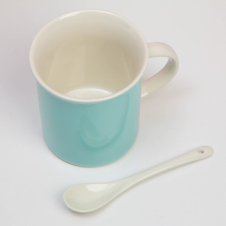 Mug "Grandmother" with a spoon and stand, 300 ml-6