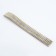 Solomon watch strap, 18 mm, metal, L-15.5 cm, corrugated