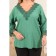 Female jumper, size 50, green color