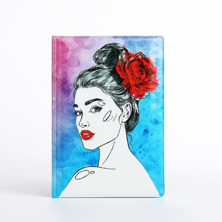 Cover for passport, blue color-1