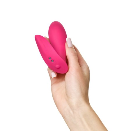 Vibrator Flexer Lovence, 10.1 cm, silicone, pink color-8