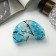 Hair crab "Isadora" grid, 6 cm, mix
