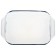 Form made of heat -resistant glass for baking and baking optimum, 39 × 25 cm, rectangular