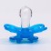 Nipple - classic dummy, silicone, +6 months, with a cap "Butterfly", the color of the blue
