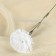 Flowers artificial cloves 37 cm white