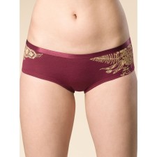 Female cowards, size 48, burgundy color