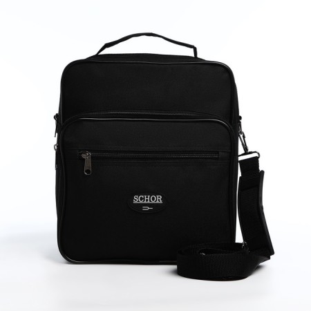 Male bag, black color-1