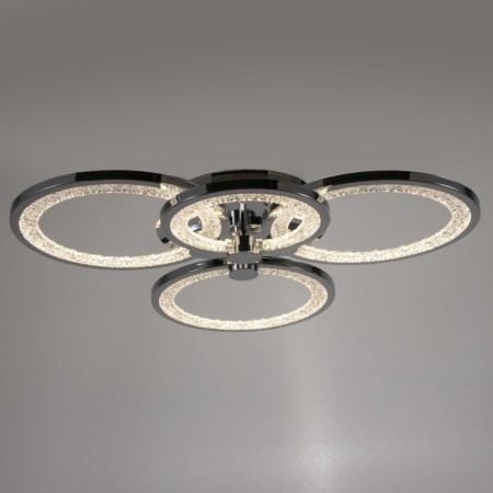 Causteen with PDU 1839/4sl LED 118W 3000-6000k Dimmer silver 54x54x10 cm Bayerlux-1