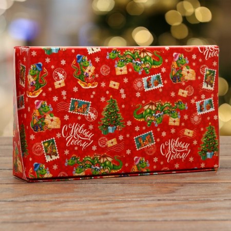 Folding box "Parcel", 20 x 12 x 4 cm-3