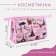 Lightning cosmetic bag, pink color