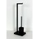 Joy Home Holder, for toilet paper with brush, black