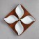 Menzhitsa "Royal Service", 4 pcs: 300 ml, wooden base, porcelain, Iran