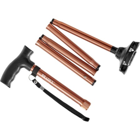 Bradex folding folding cane, bronze-5