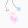 Toy tearing for cats with pen and pompom "Kit", blue