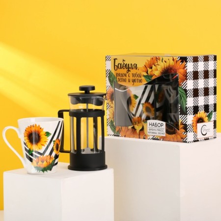 Grandma gift set, jacket 350 ml, 310 ml mug