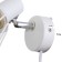 Scoop with a switch on the wire "Chloe" E14 40W white 19x10x18cm