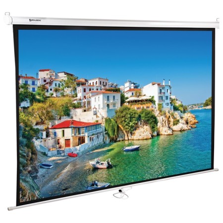 Production screen 150 x 200 cm, Brauberg Wall, matte, wall